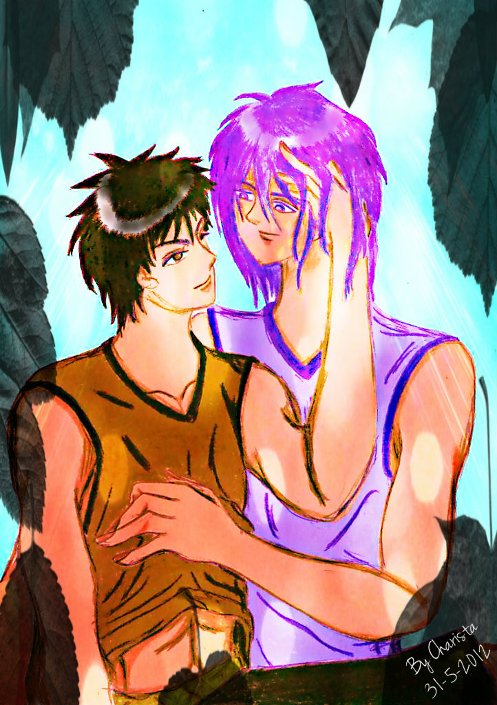 Outside the Game_Kiyoshi and Murasakibara