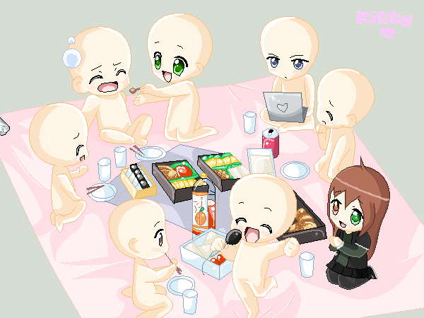 Collab: Chibi picnic