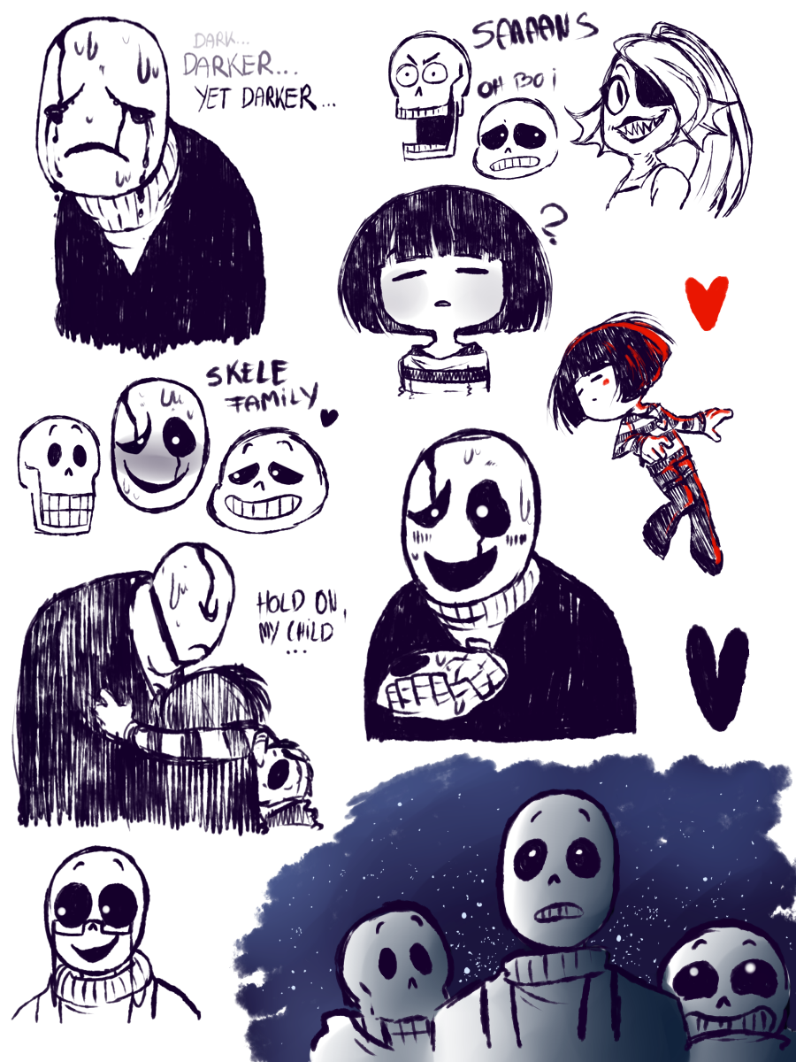 UNDERTALE - A trash of an undertale trash -