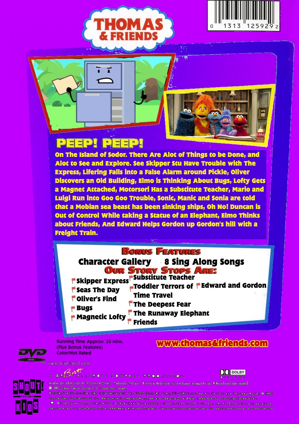 So Much To See And Do DVD Cover (Back) by CSimpsonsThomasFan on DeviantArt