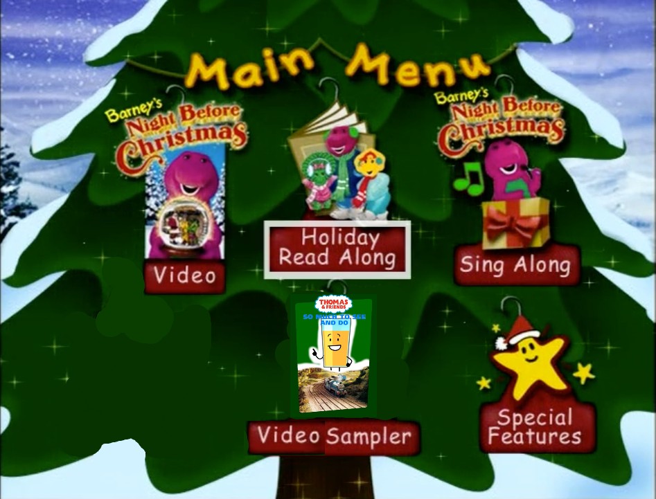 Barney S Night Before Christmas Dvd Menu 21 By Csimpsonsthomasfan On Deviantart Barney S Night Before Christmas Dvd Menu 21 By Csimpsonsthomasfan On Deviantart