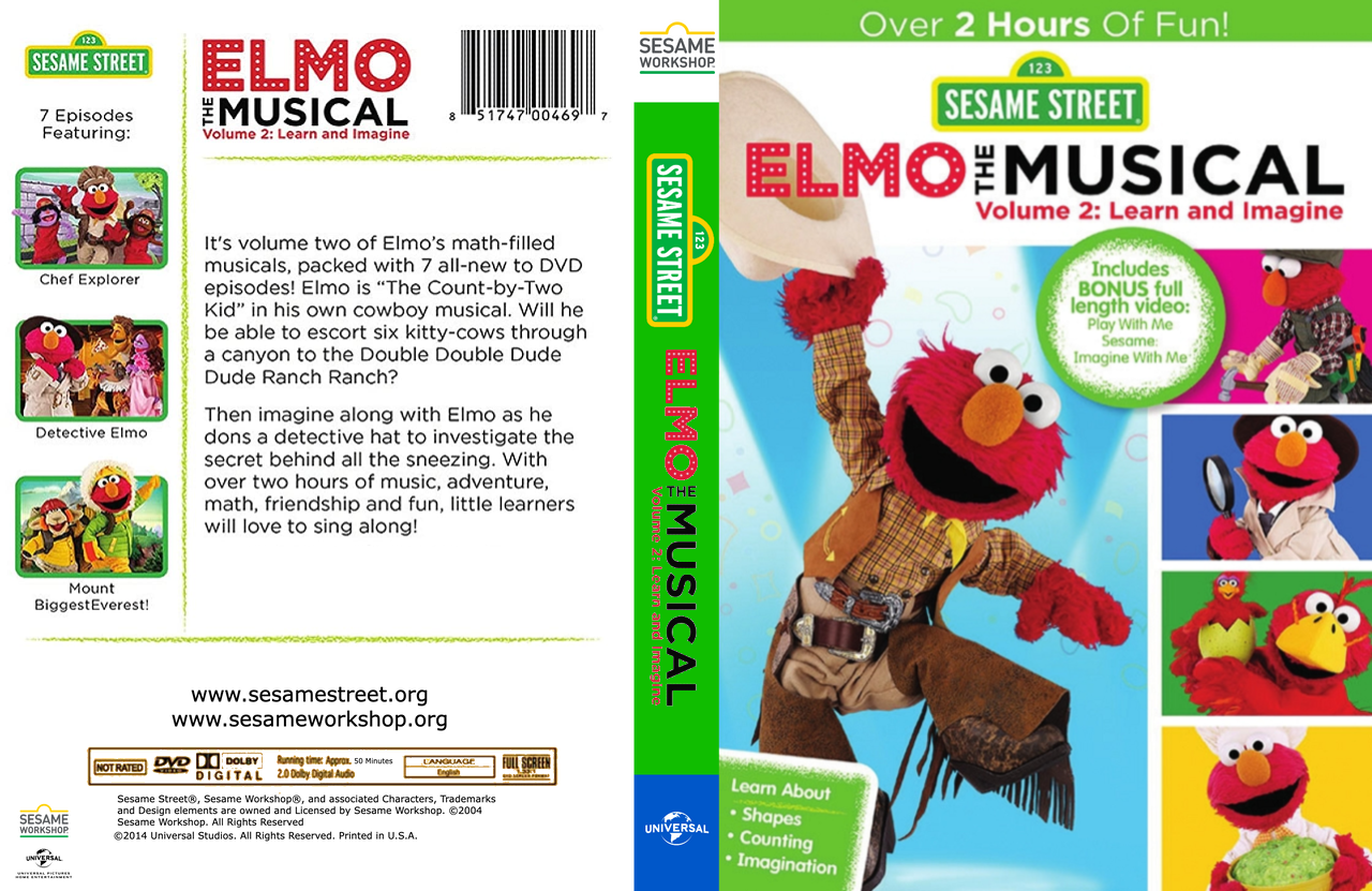 Sesame Street: Elmo the Musical: Volume 2: Learn and Imagine - New