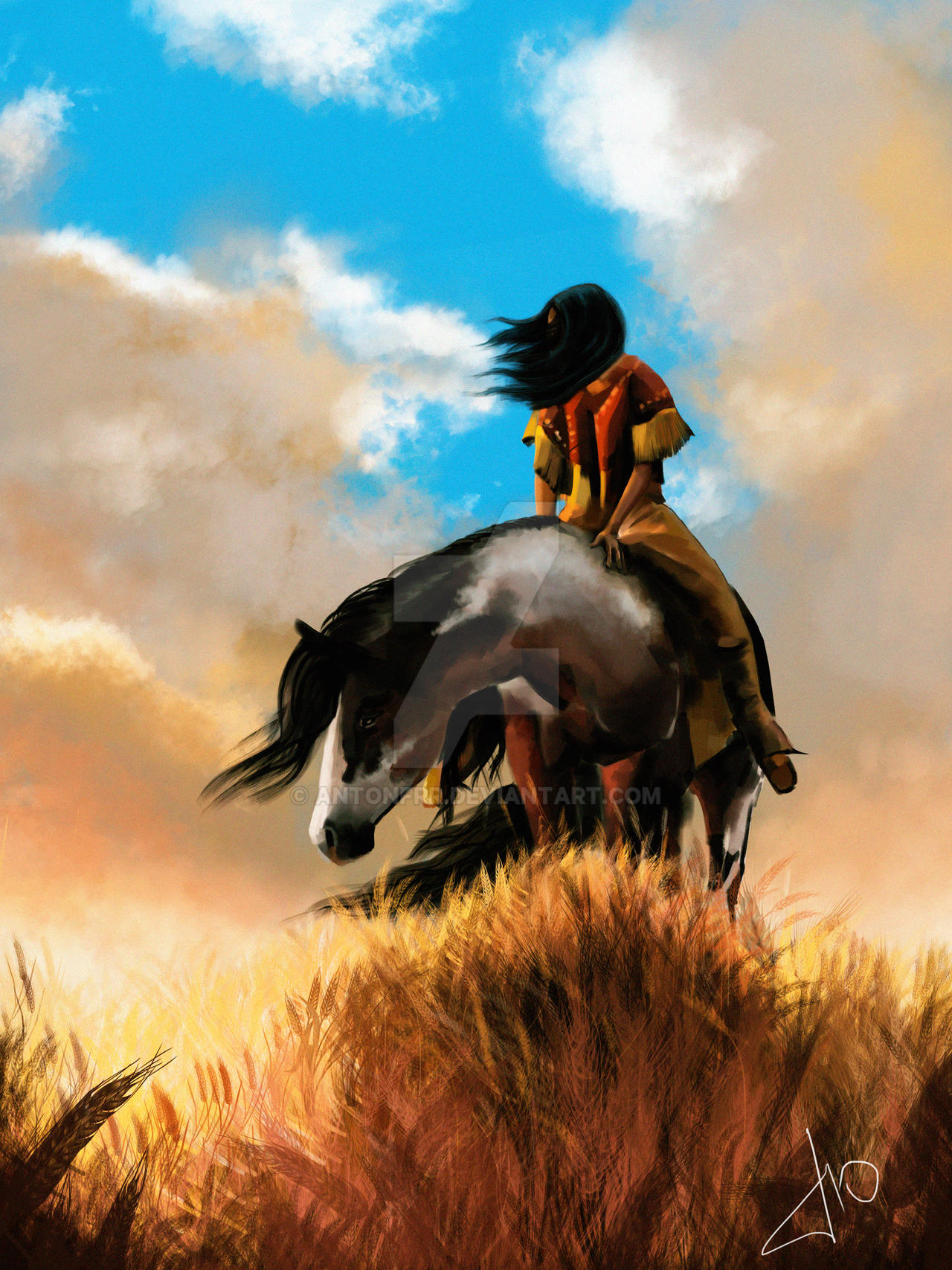 the rider by Antonfrr on DeviantArt