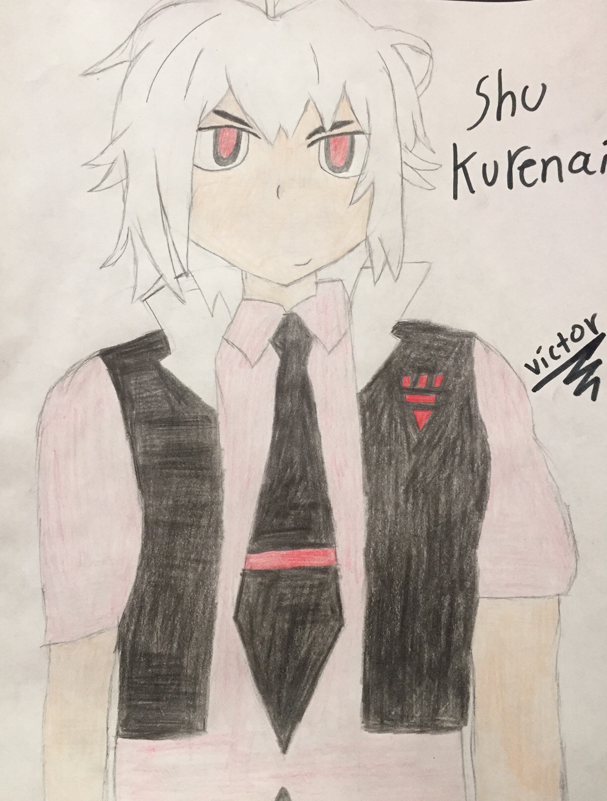 Shu Kurenai :0 (Beyblade Burst) by Vic-Drawer on DeviantArt