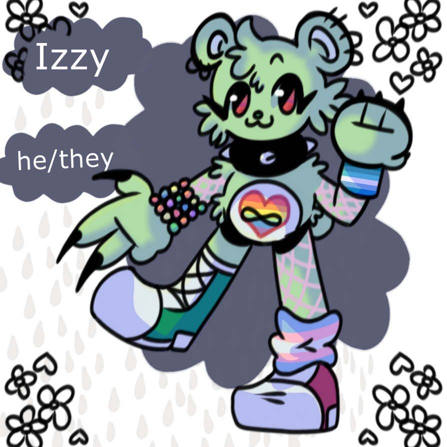 Izzy Ref Sheet by princebunnydog on DeviantArt