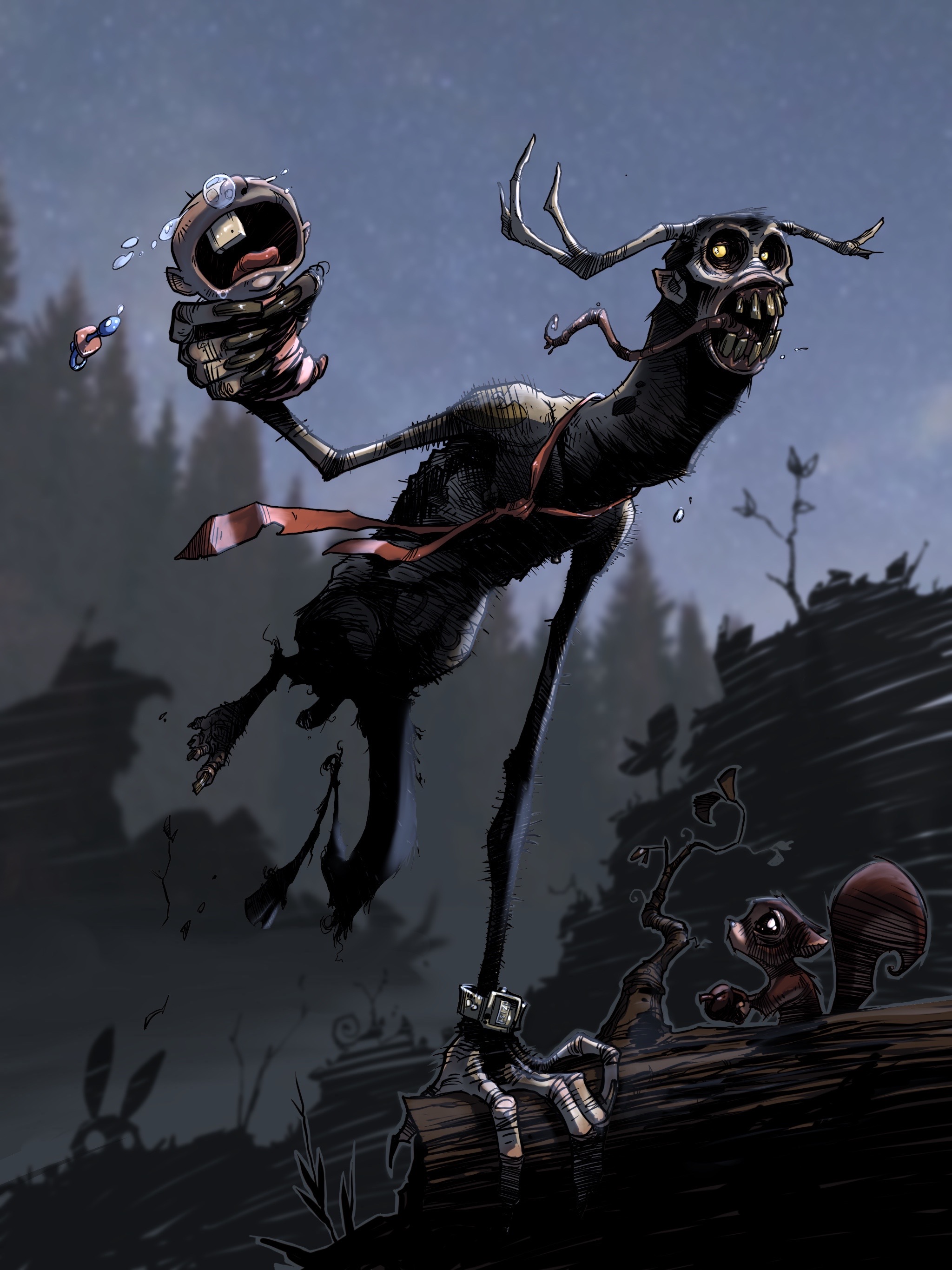 Wendigo by Rabbit1213t on DeviantArt