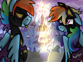 MLP: ''I will scare more ponies than you''