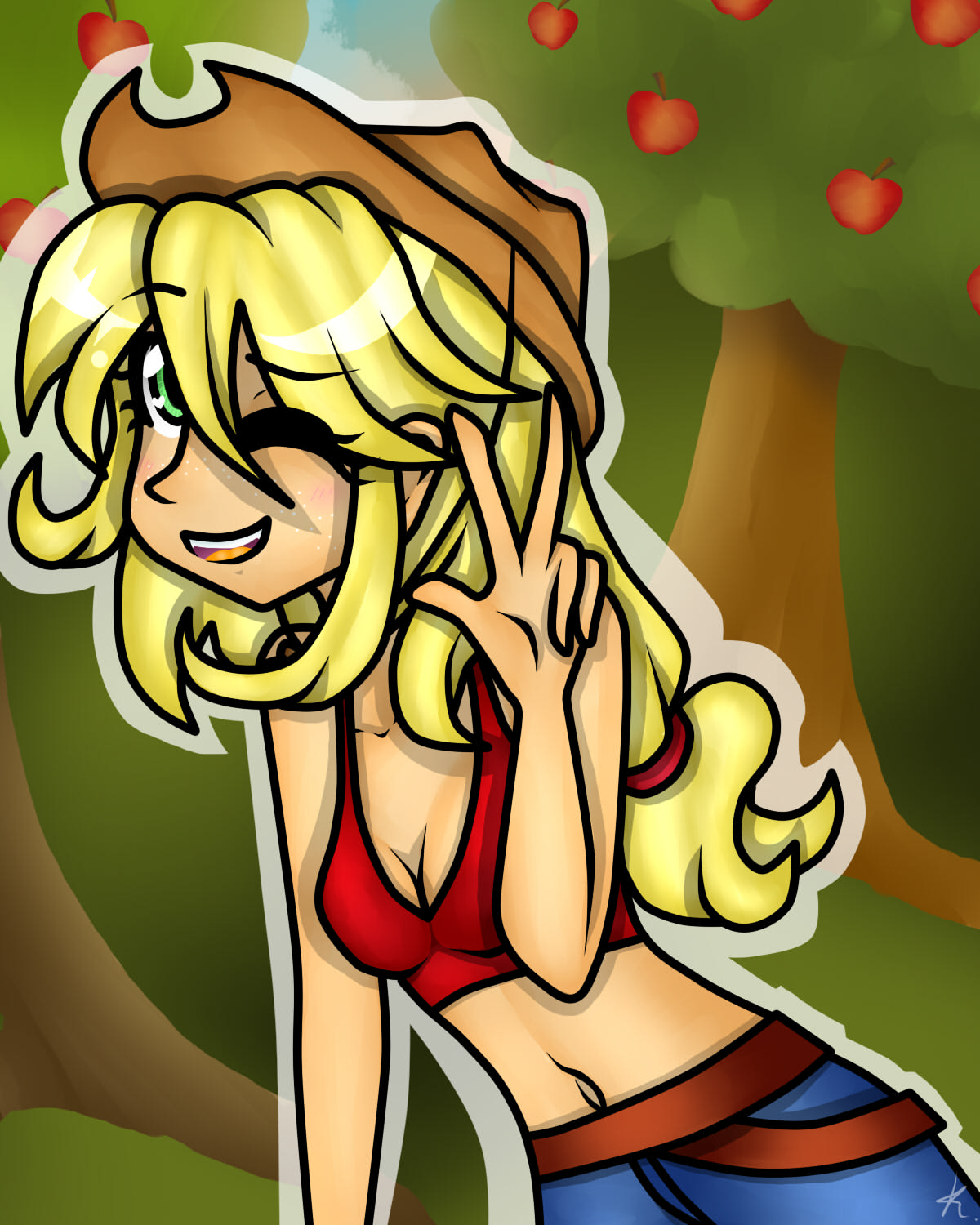 Gift: Equestria Girls - AppleJack