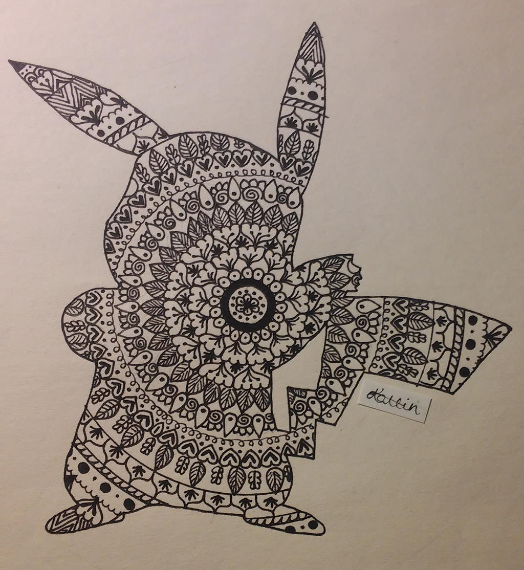Pikachu Mandala by pluto96 on DeviantArt
