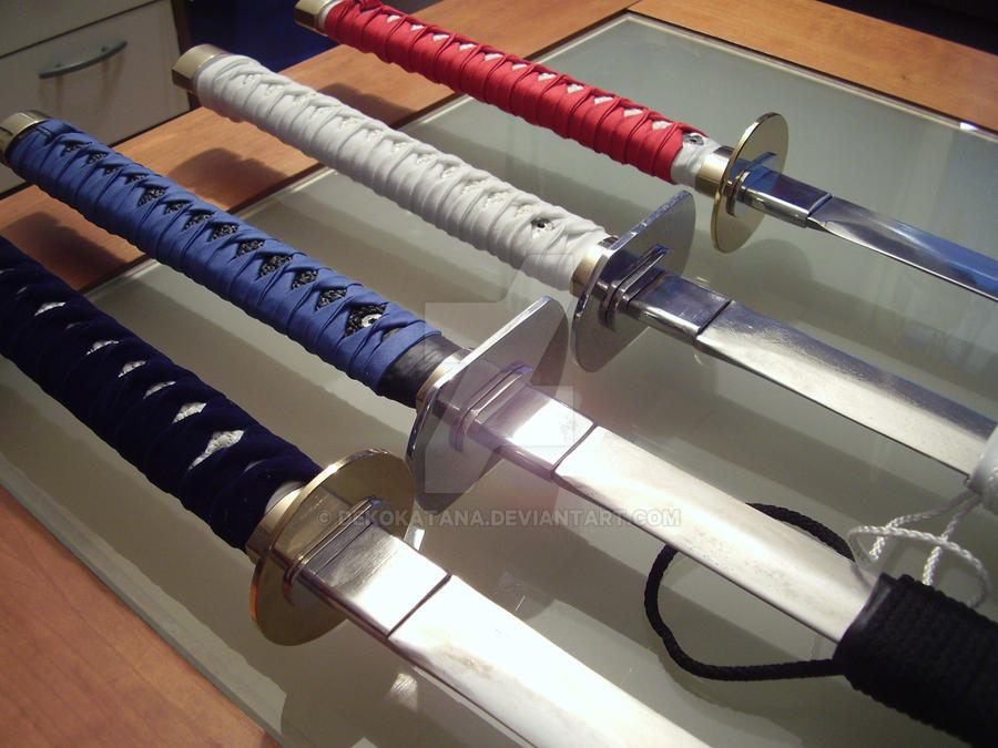 Katana set, blades