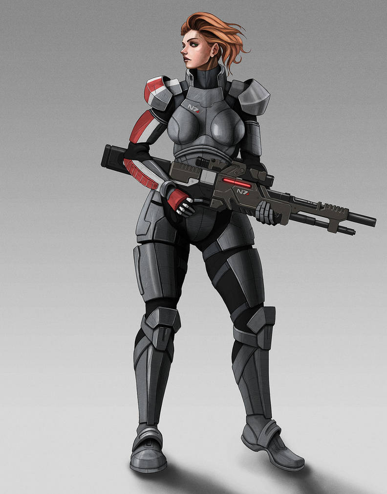 Commander Shepard Run commander shepard by cylonium on DeviantArt