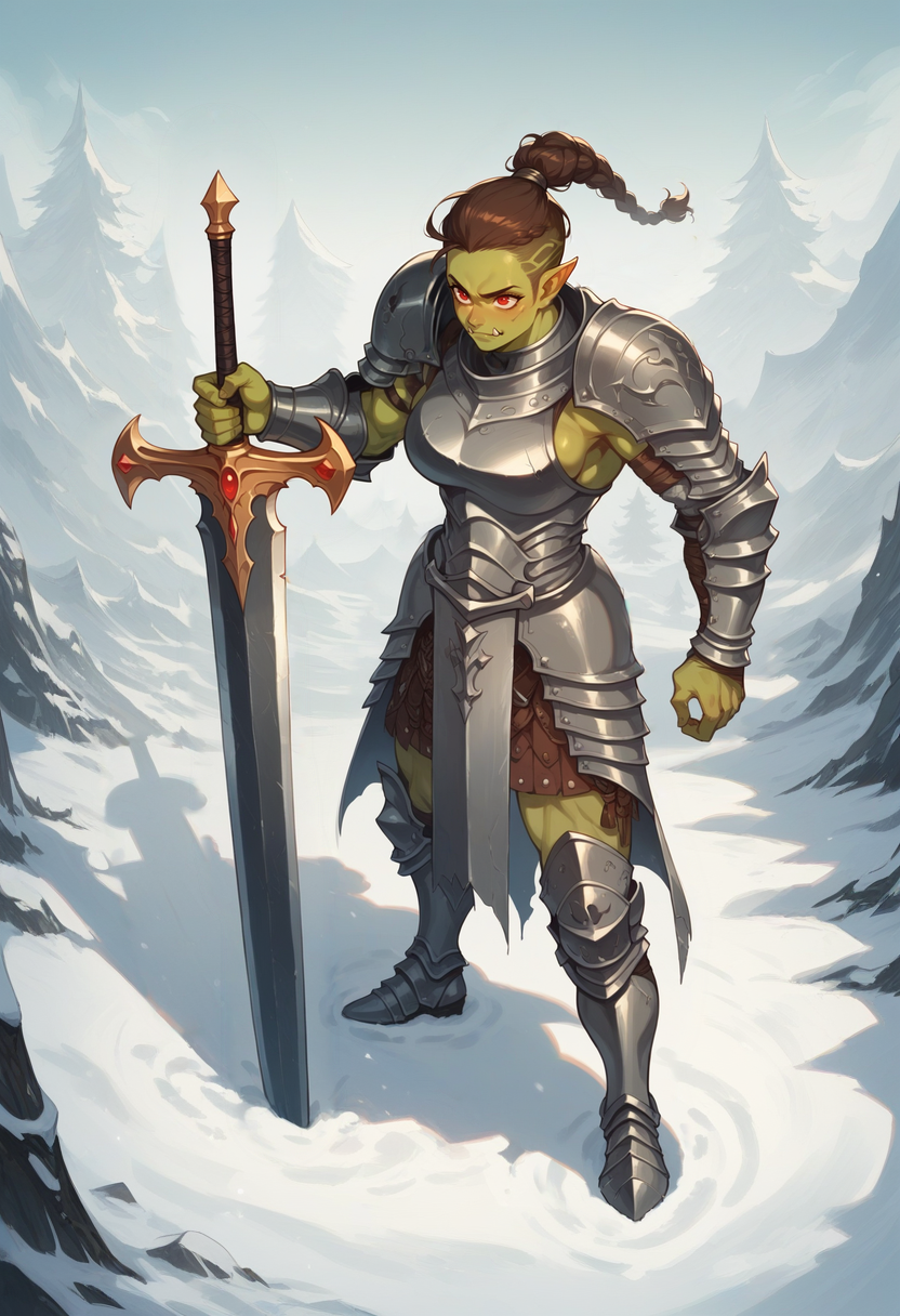 Orc fighter by fdpdablizzard998 on DeviantArt