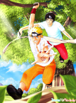 Naruto and Sai: Collab