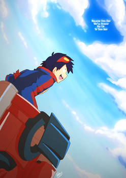 Gurren Lagann - Simon 's Sky