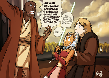SW - Wild Windu Appears by Renny08