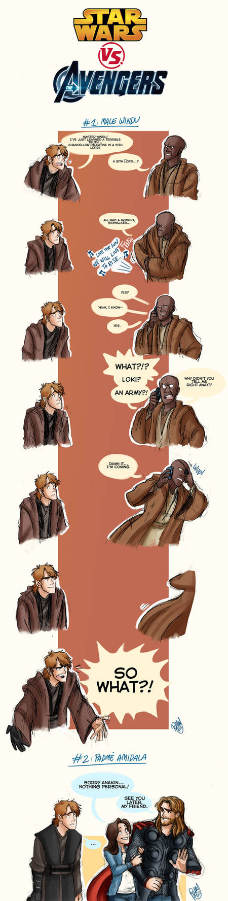 The Avengers VS Star Wars by Renny08