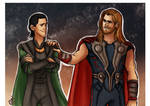 Avengers - Thor and Loki, Sons of Odin