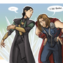 The Avengers - Thor and Loki: I See Trouble