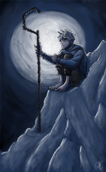 Rise Of The Guardians - Jack Frost and The Moon