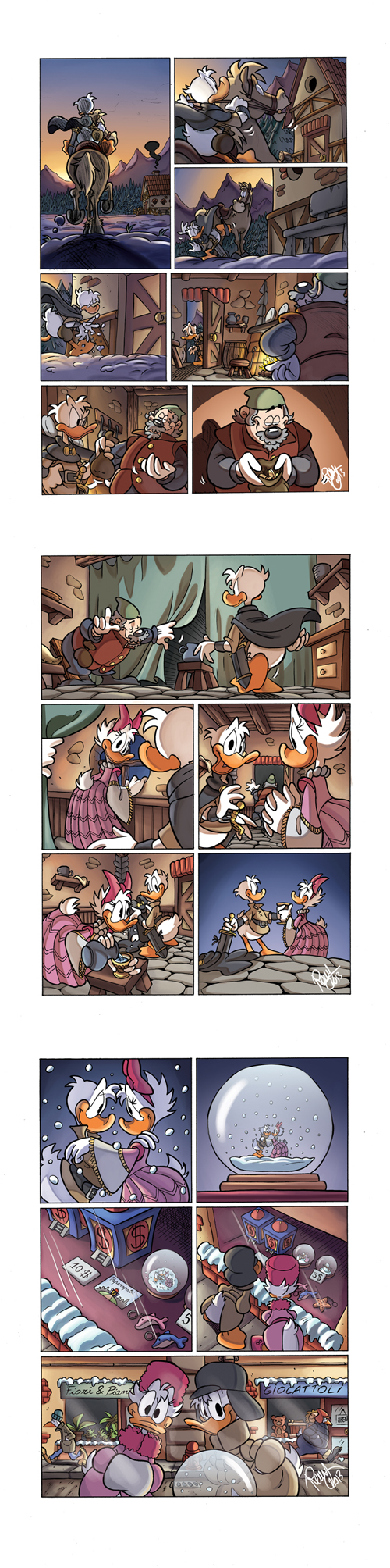 Disney Exam Comic Pages 1- Fantasy