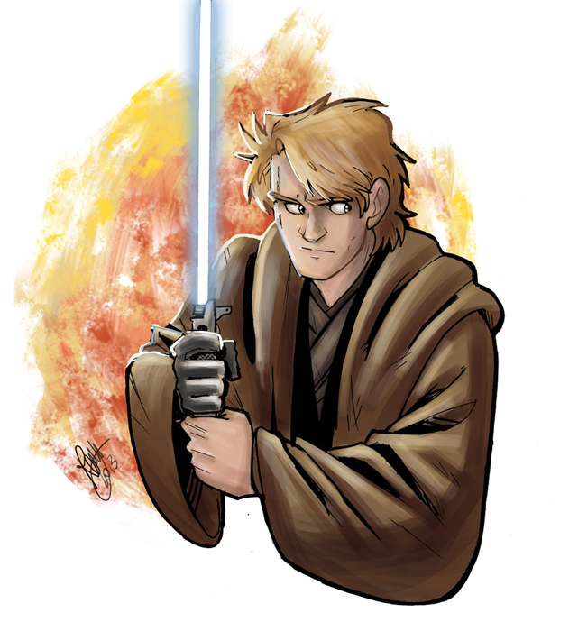 Star Wars - Anakin Sketch by Renny08