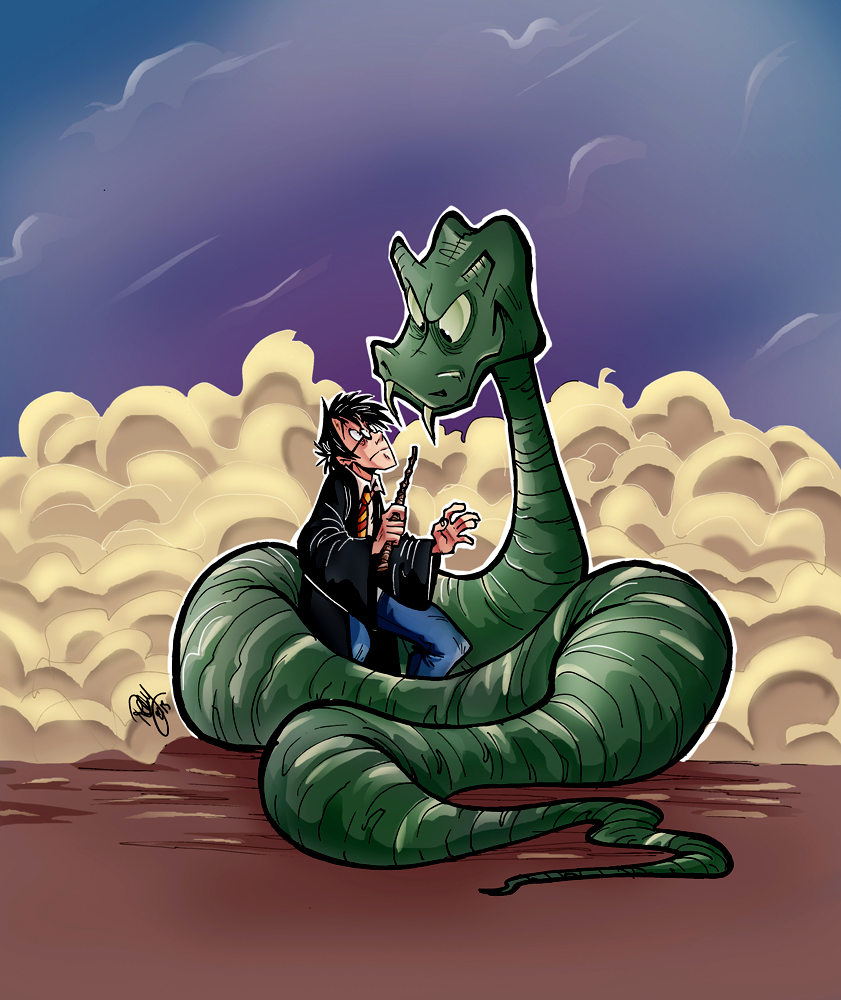 Harry and Snake