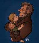 Valjean and Cosette