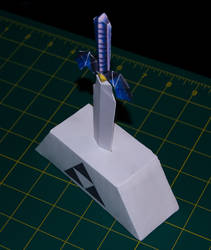 Master Sword 3- OOT Papercraft