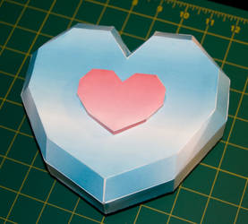 Piece of Heart papercraft