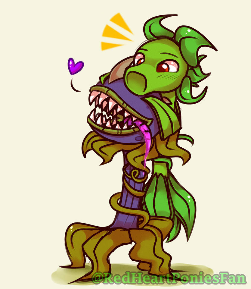 Spring and Chomp Pvz OCs by GreenManeHeart on DeviantArt