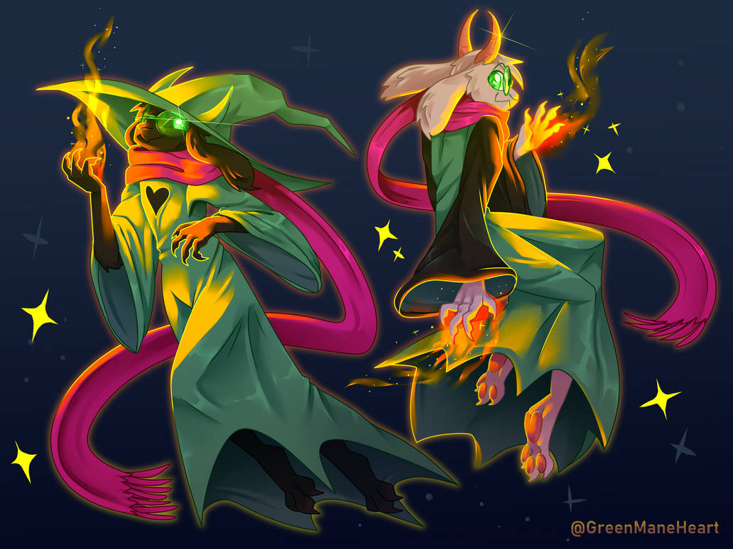 Vampire Ralsei Prince Ralsei - Deltarune - Commission by GreenManeHeart on DeviantArt