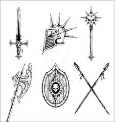 Cultic Warrior Weaponry