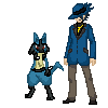 Riley and Lucario