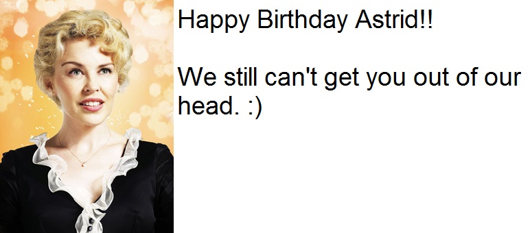 Astrid/Minogue Birthday banner