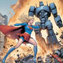 Supergirl vs The Giant Robot 2
