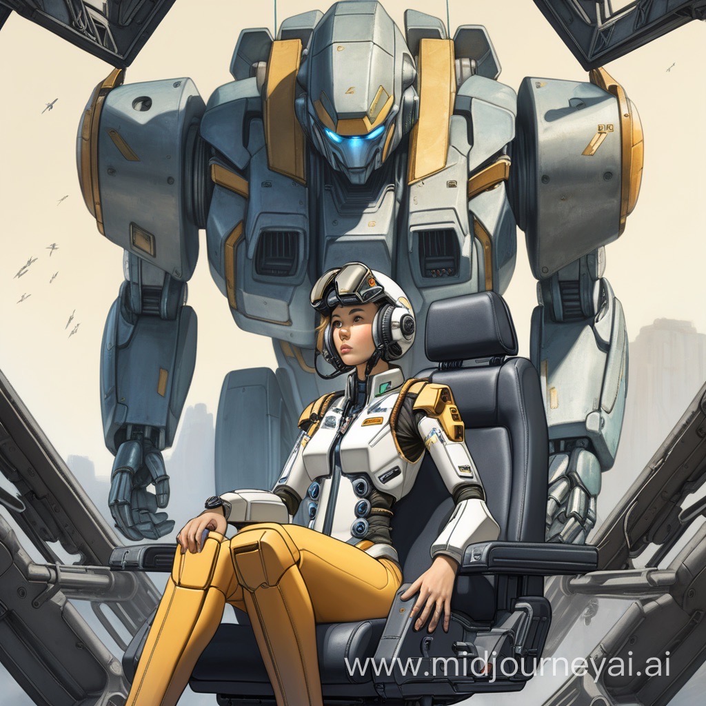 Mech Pilot and Mech 2 by EMFreyre on DeviantArt