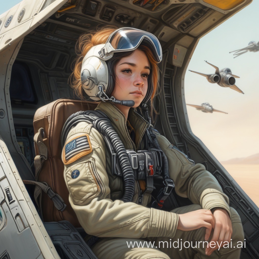 Female Pilot Deviantart Fighter Pilot 2 by EMFreyre on DeviantArt
