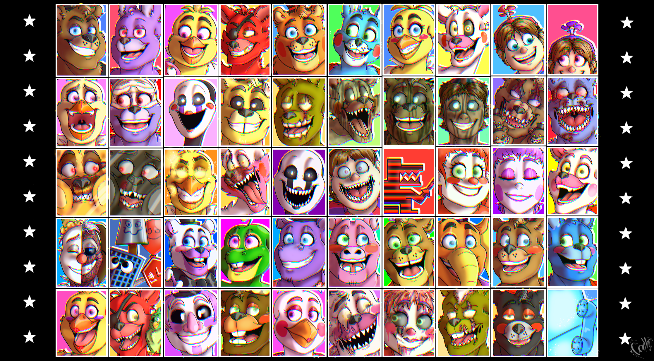 UCN Roster Redraw(70/20 and AU edition?) by Ltlka55 on DeviantArt