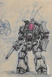 Battletech inspired : The griffin's cousin