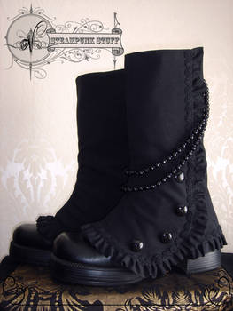 Steam-Aristokrat Black Spats