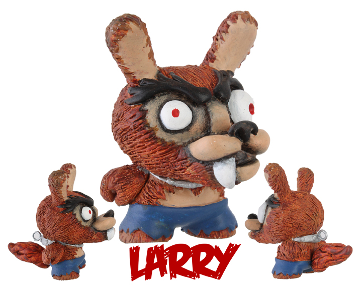 Dunny Monster : Painted Larry