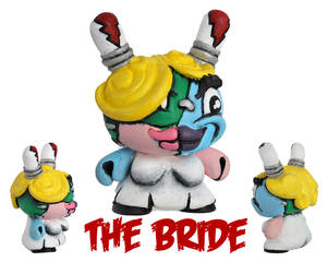 Dunny Monster : Hand Painted The Bride