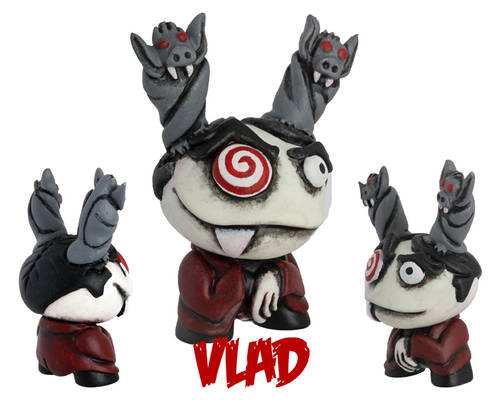 Dunny Monster : Hand Painted Vlad