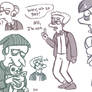 Sketches with Mr. Burns and Waylon Smithers