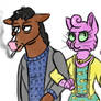 BoJack Horseman and Princess Carolyn