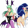 Morrigan and  felicia