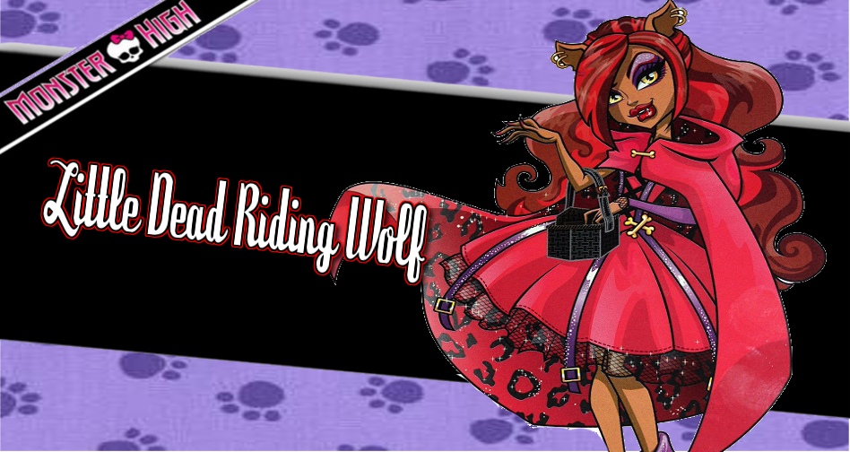 Monster high little dead riding wolf 2025