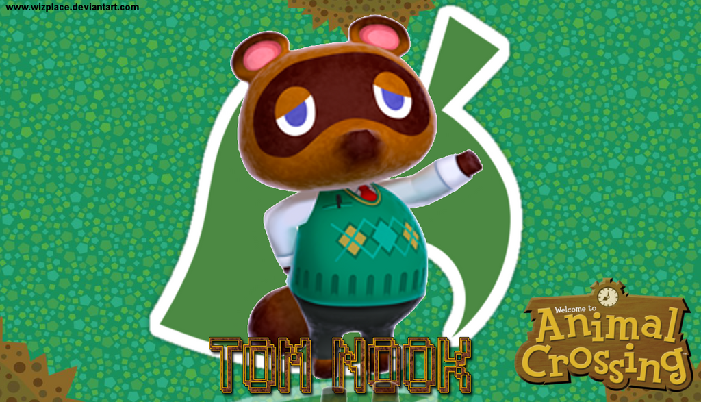 Animal Crossing- Tom Nook Wallpaper by Wizplace on DeviantArt