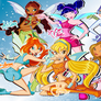 We Are The Girls Of Winx Club Wallpaper