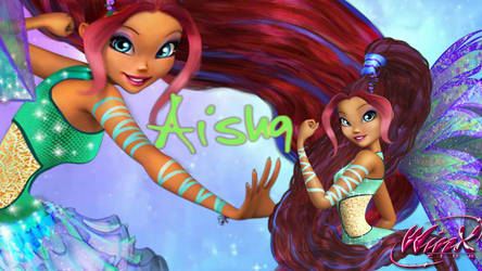 Winx Club Aisha Sirenix Wallpaper 3D 2020